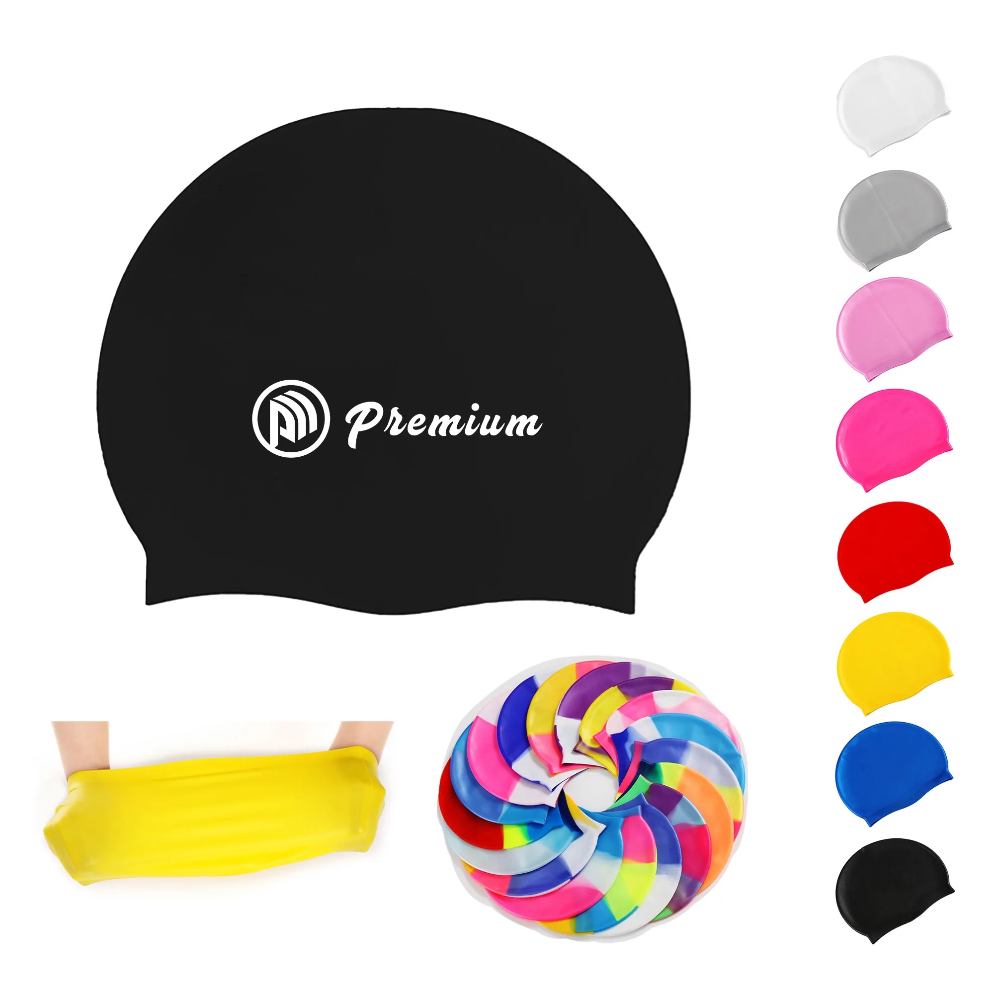 Latex Swimming Cap 4