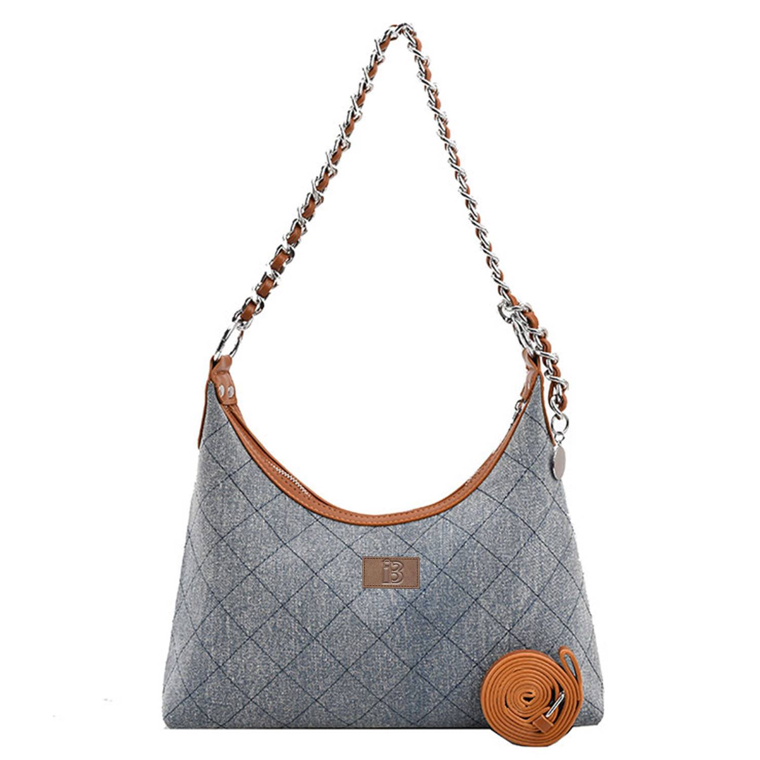 Denim crossbody tote bag handbag for woman 6