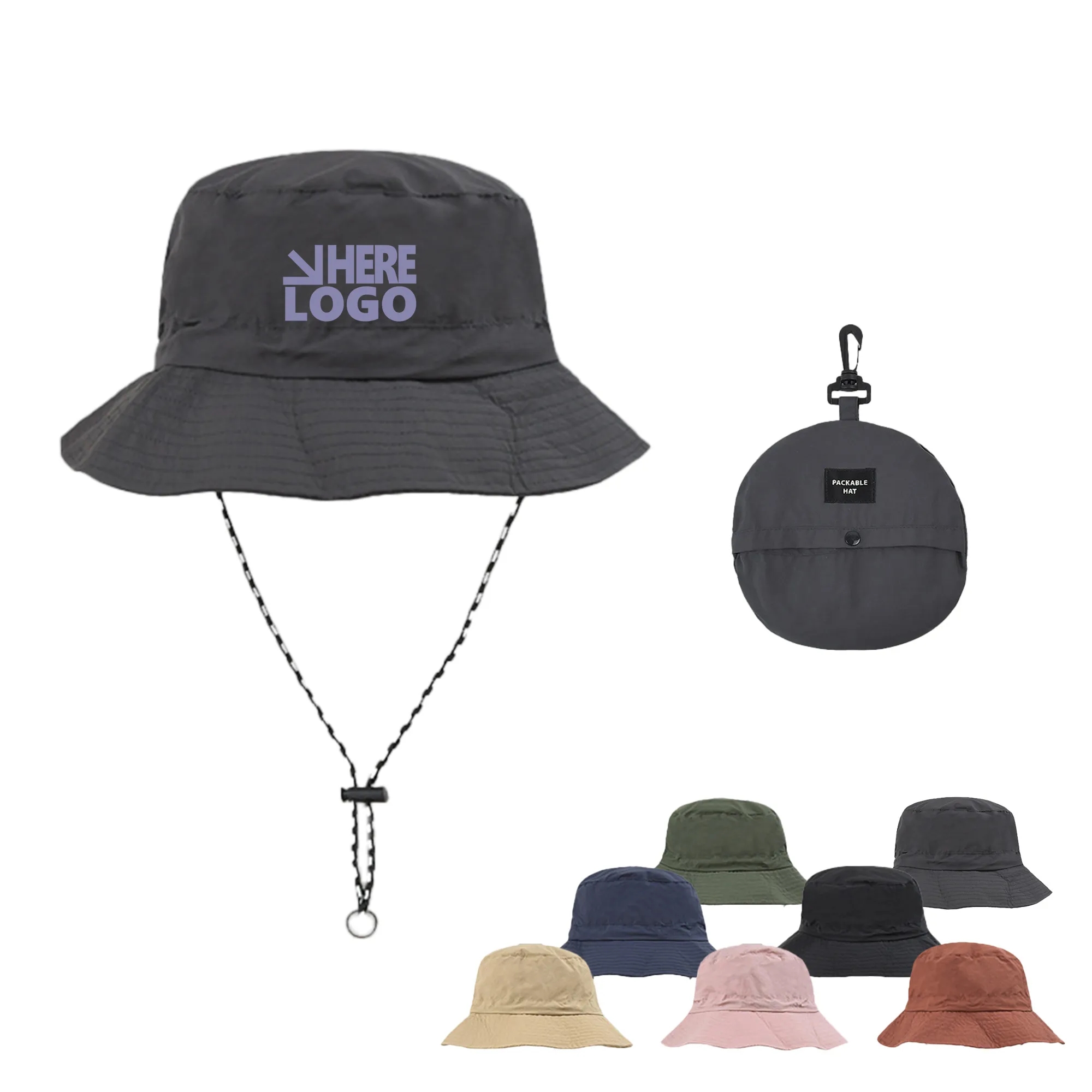 Packable Quick-Dry Bucket Hat 2