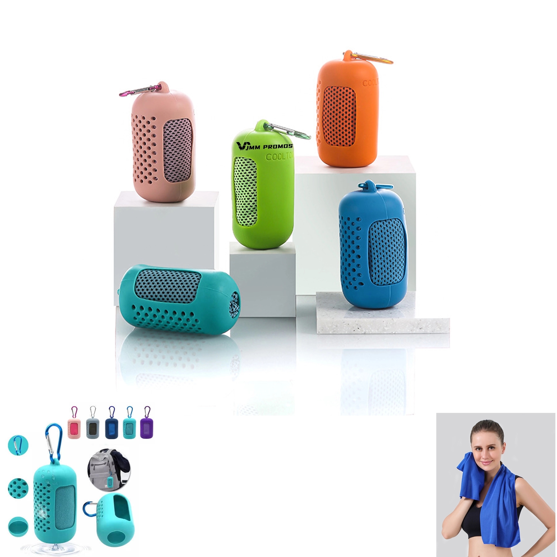 Quick Dry Cooling Towel With Case 2