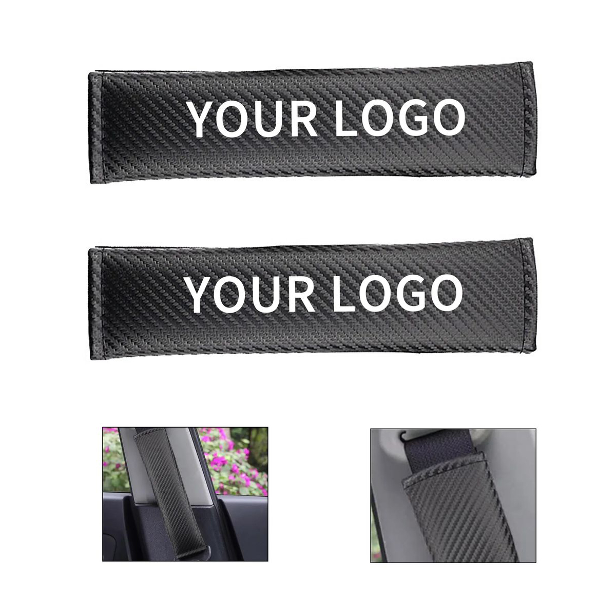 Leather Seatbelt Shoulder Pad Travel Use 2
