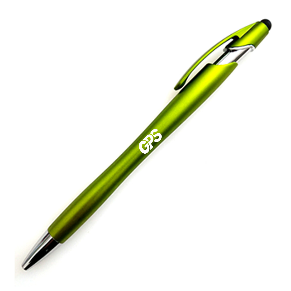 5 3/4 "European Design Ballpoint Pen with Stylus 2