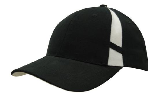 Brushed Heavy Cotton with Crown Inserts & Contrasting Peak Under & Strap 3