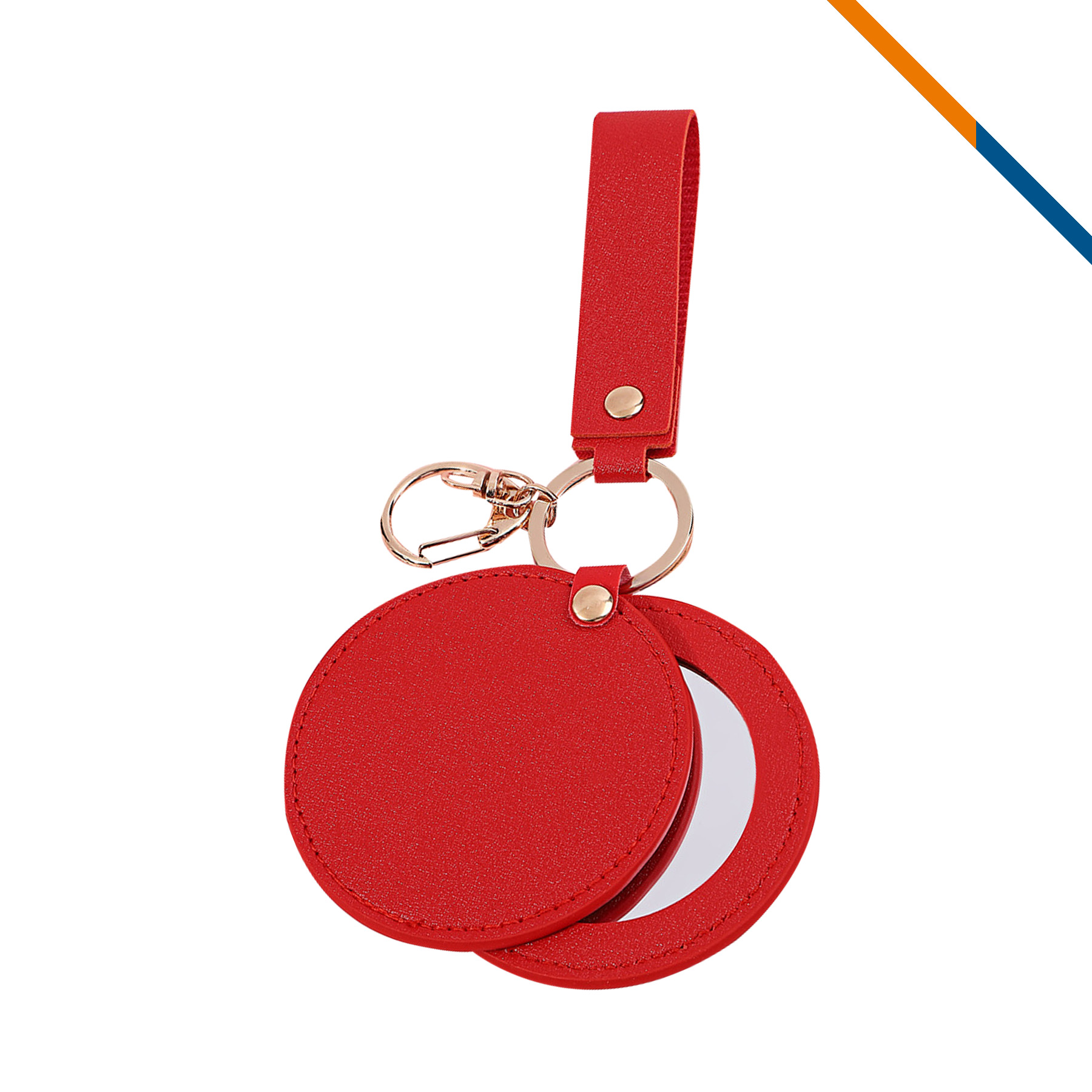 Rava PU Leather Keychain Mirror 9