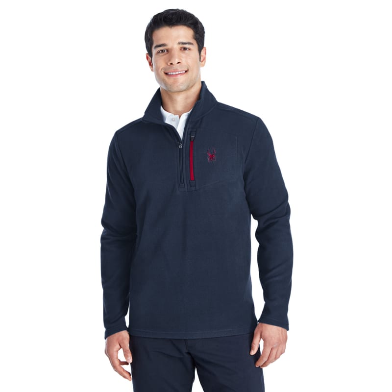 Spyder Men's Transport Quarter-Zip Fleece Pullover 8
