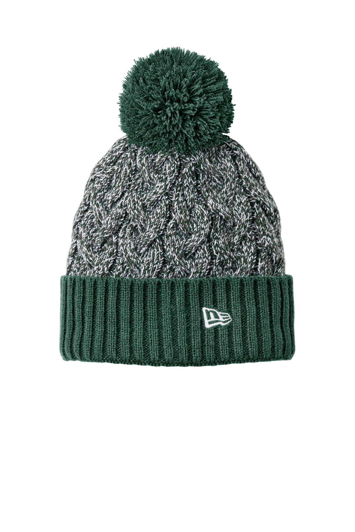 New Era Marled Knit Pom Beanie NE910 9
