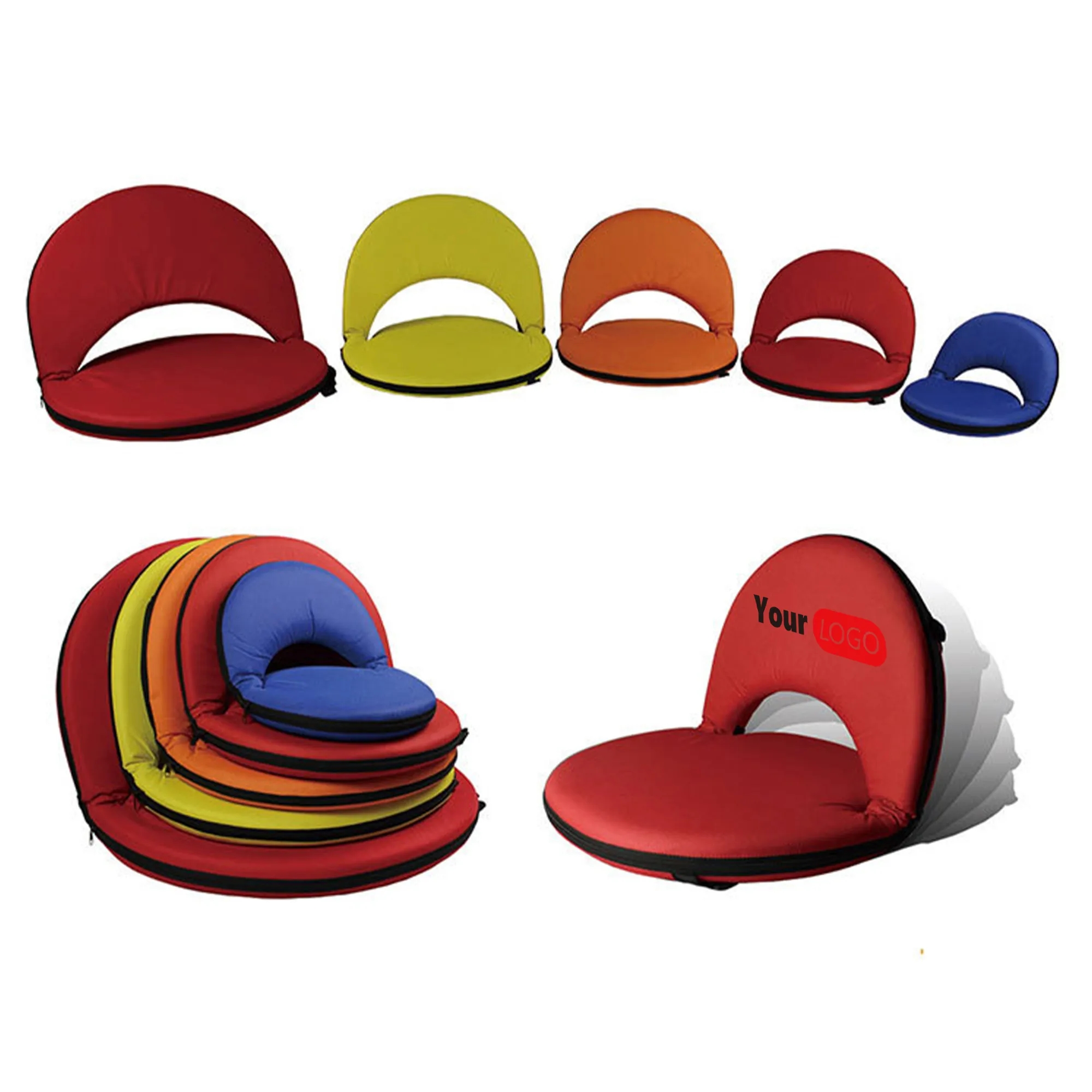 Customizable Stadium Seats Back Support Round All Size 4