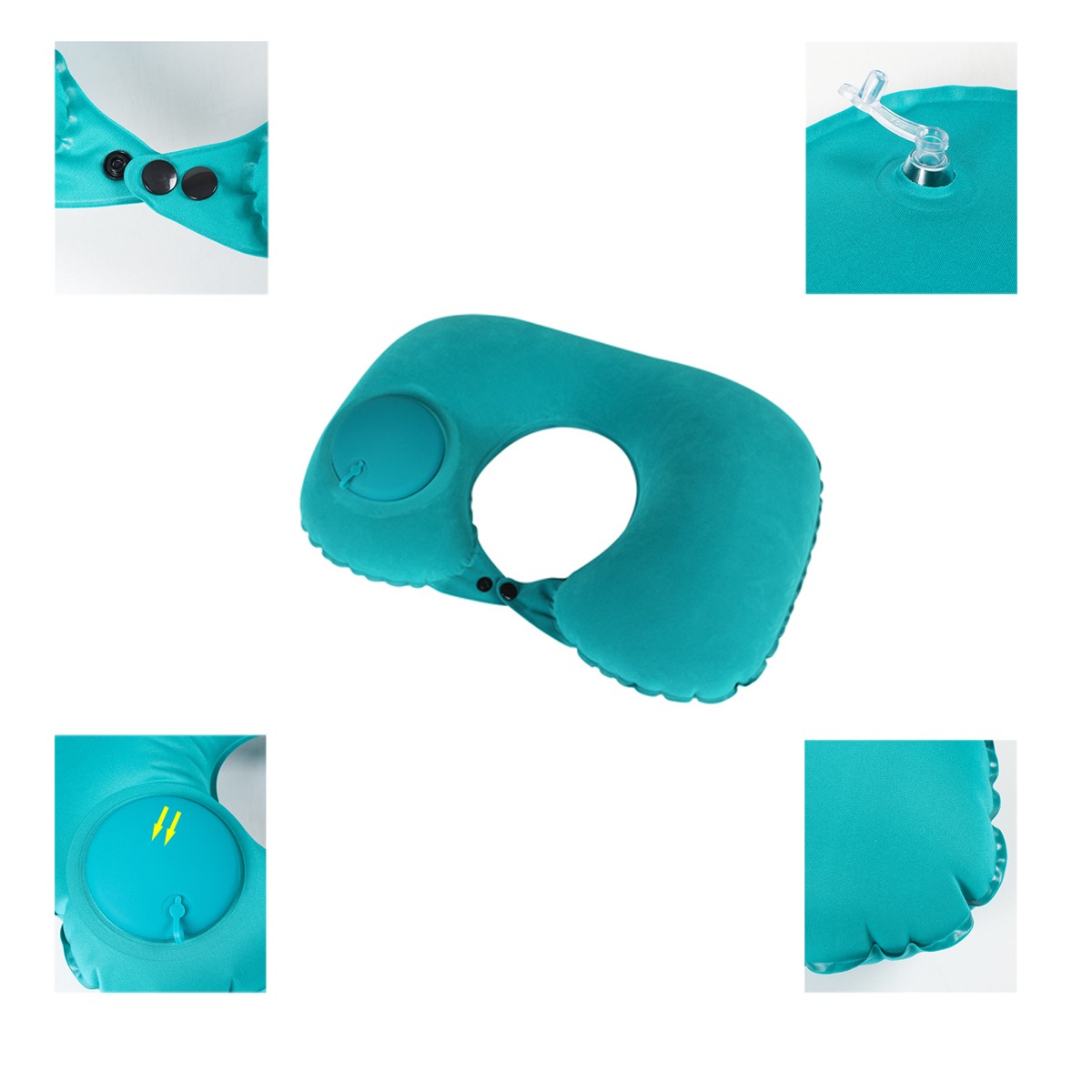Inflatable New Pressing U-shaped Neck Pillow 1