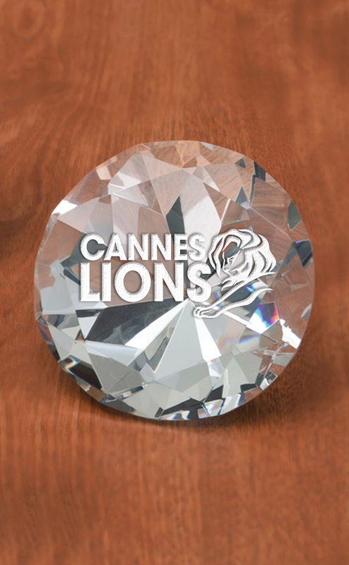 Medium Diamante Paperweight