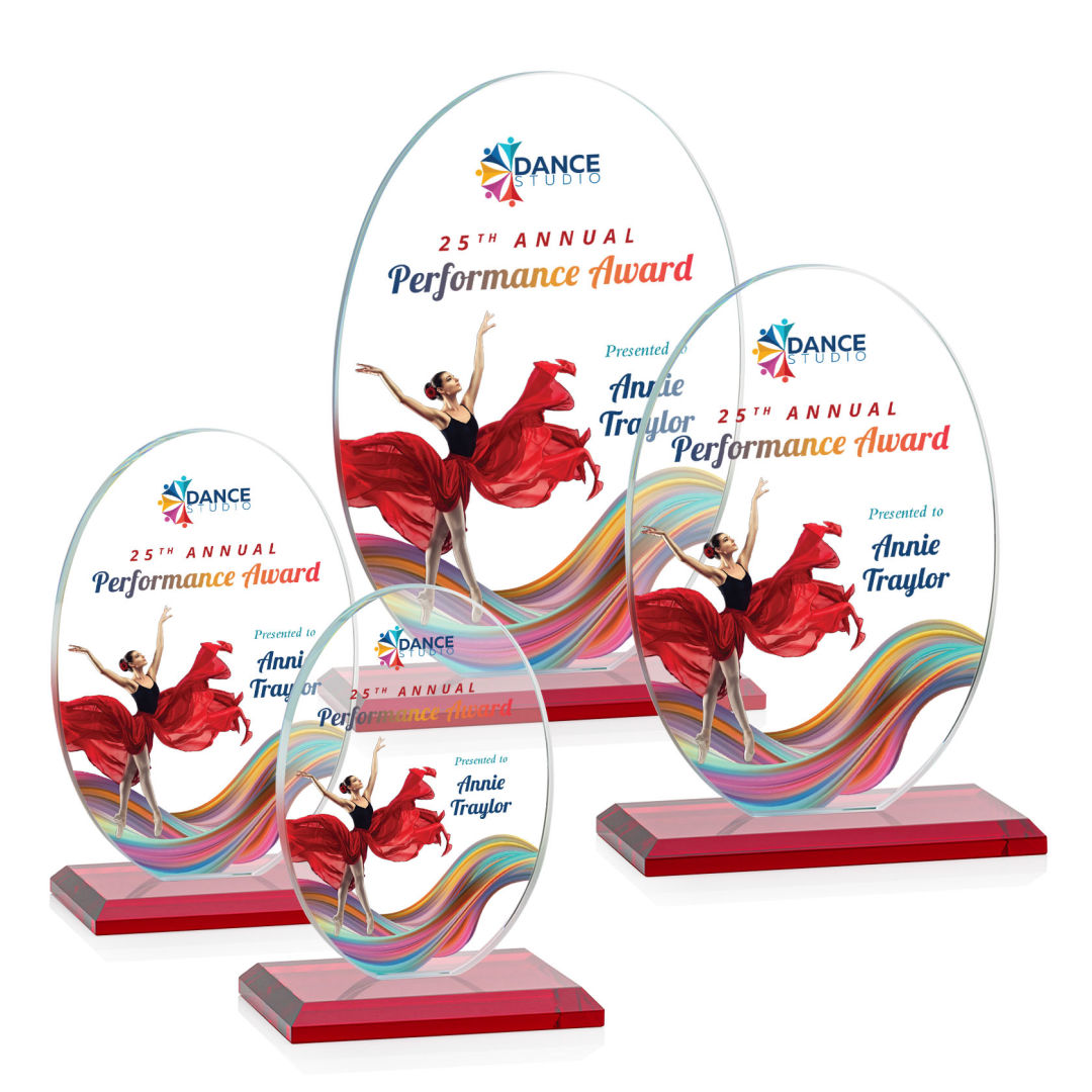 Austin (Vert) VividPrint™ Award - Red 7