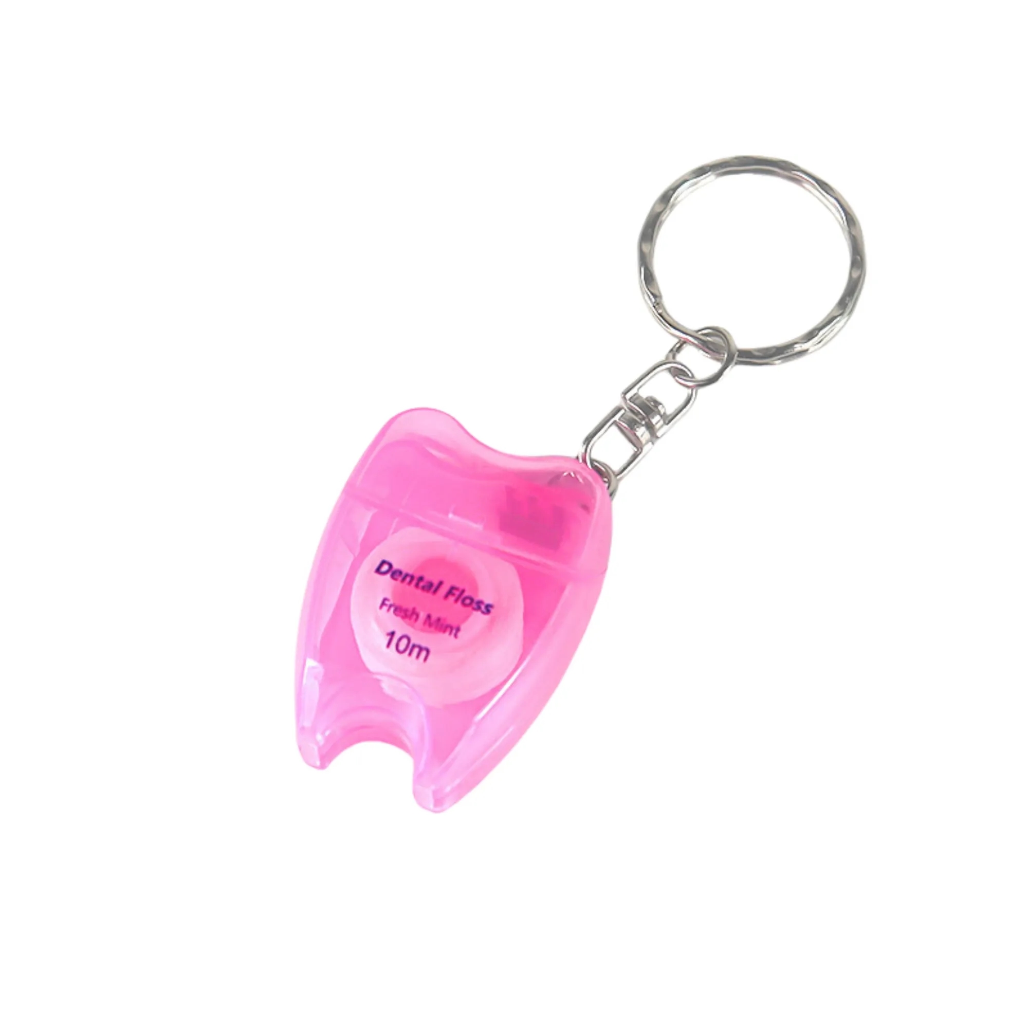 Tooth-Shaped Keychain Floss Container 11
