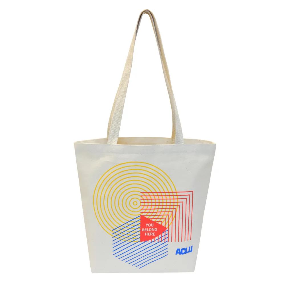 Recycled Canvas Open Tote Bag 6