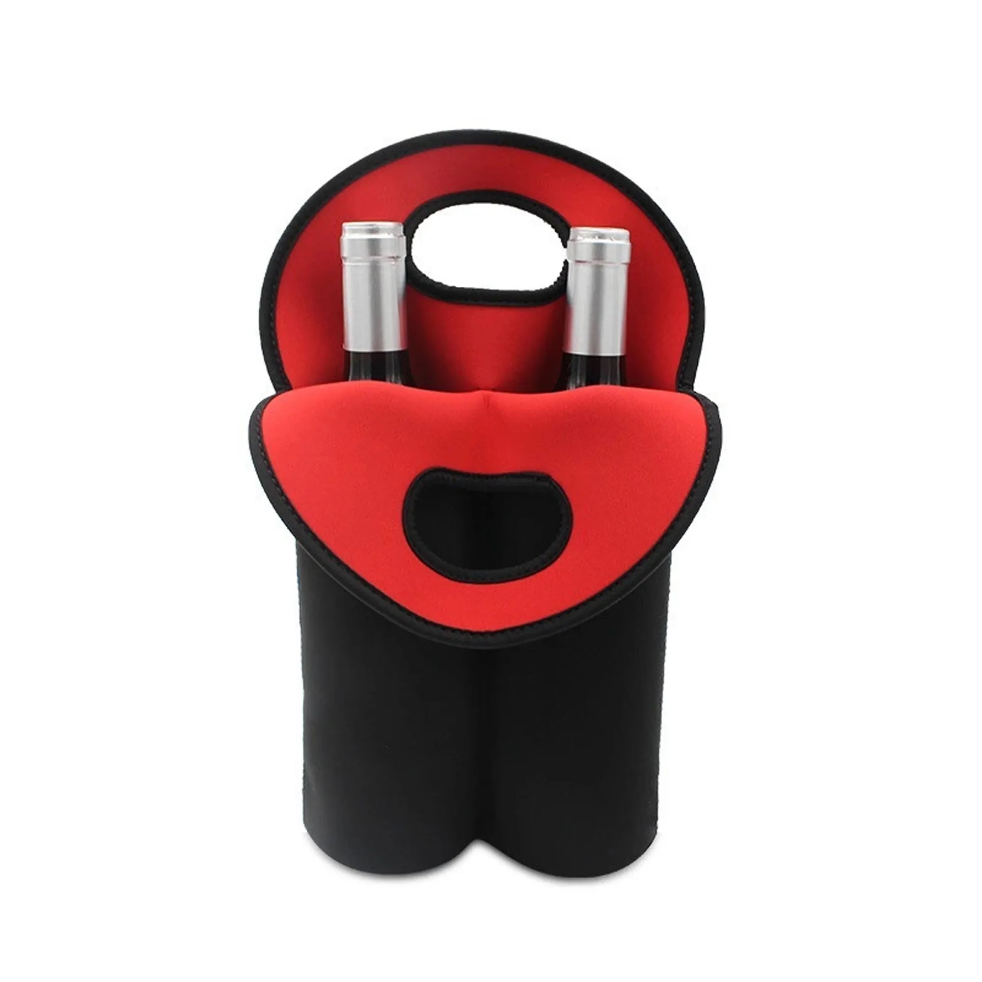 Insulated Neoprene Wine Sleeve, custom koozie with logo imprint 5