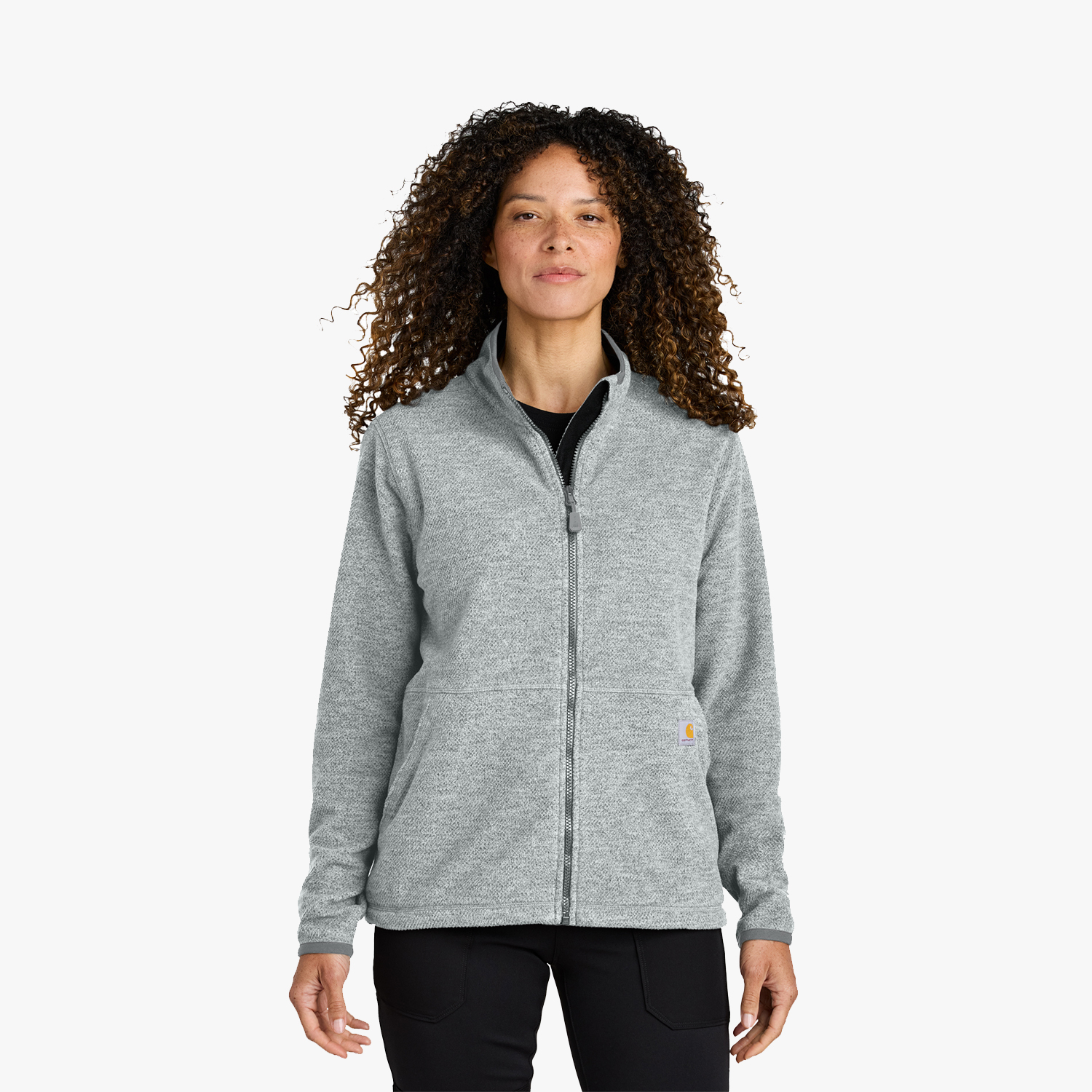 Carhartt® Women's Textured Full-Zip Fleece Jacket 4