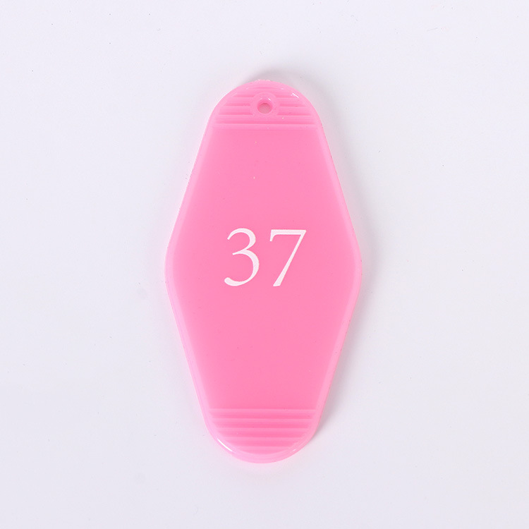 Motel Key Tag W/ Keyring 27