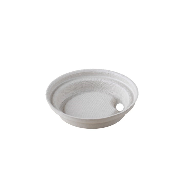 90Mm Sugarcane Bagasse Coffee Tea Cup Dome Lid 1