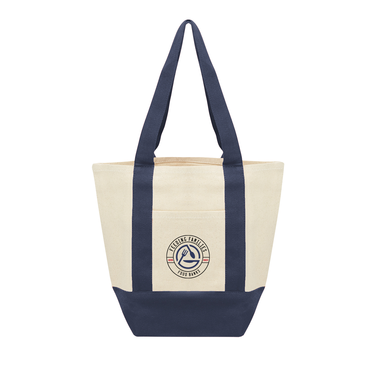 Mini Starboard 10 oz. Recycled Cotton Canvas Tote, custom tote bag with logo imprint 24