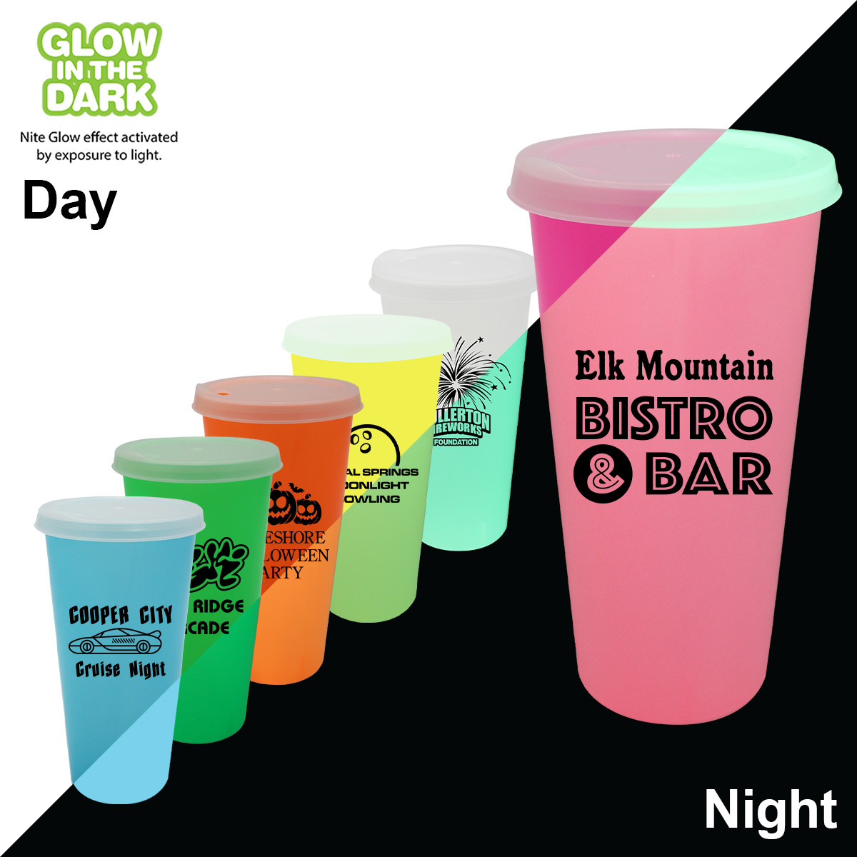 Nite Glow 26 oz. Tumbler with Lid 17