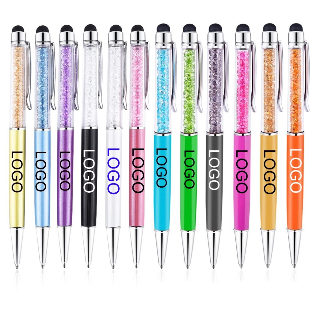 Crystal Stylus Retractable Ballpoint Pen 5