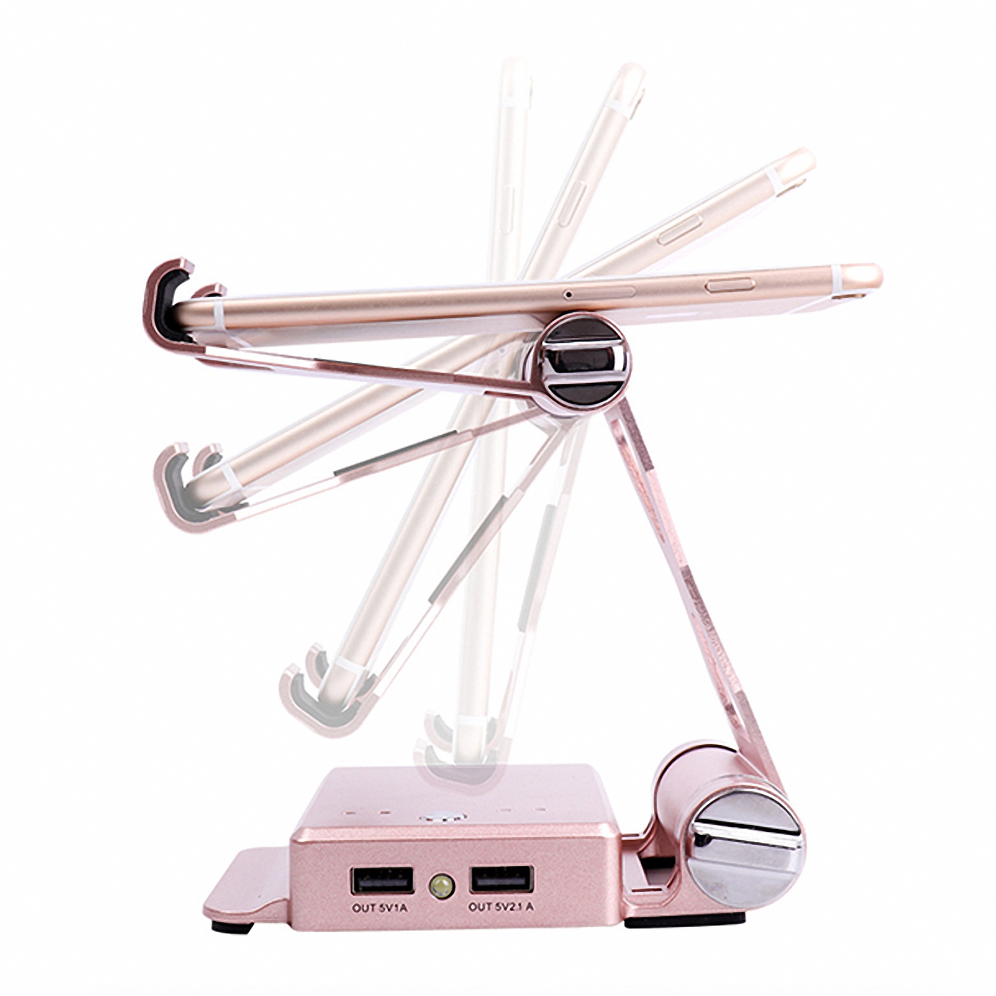 Portable 10400mAh Power Bank with Phone Holder 2