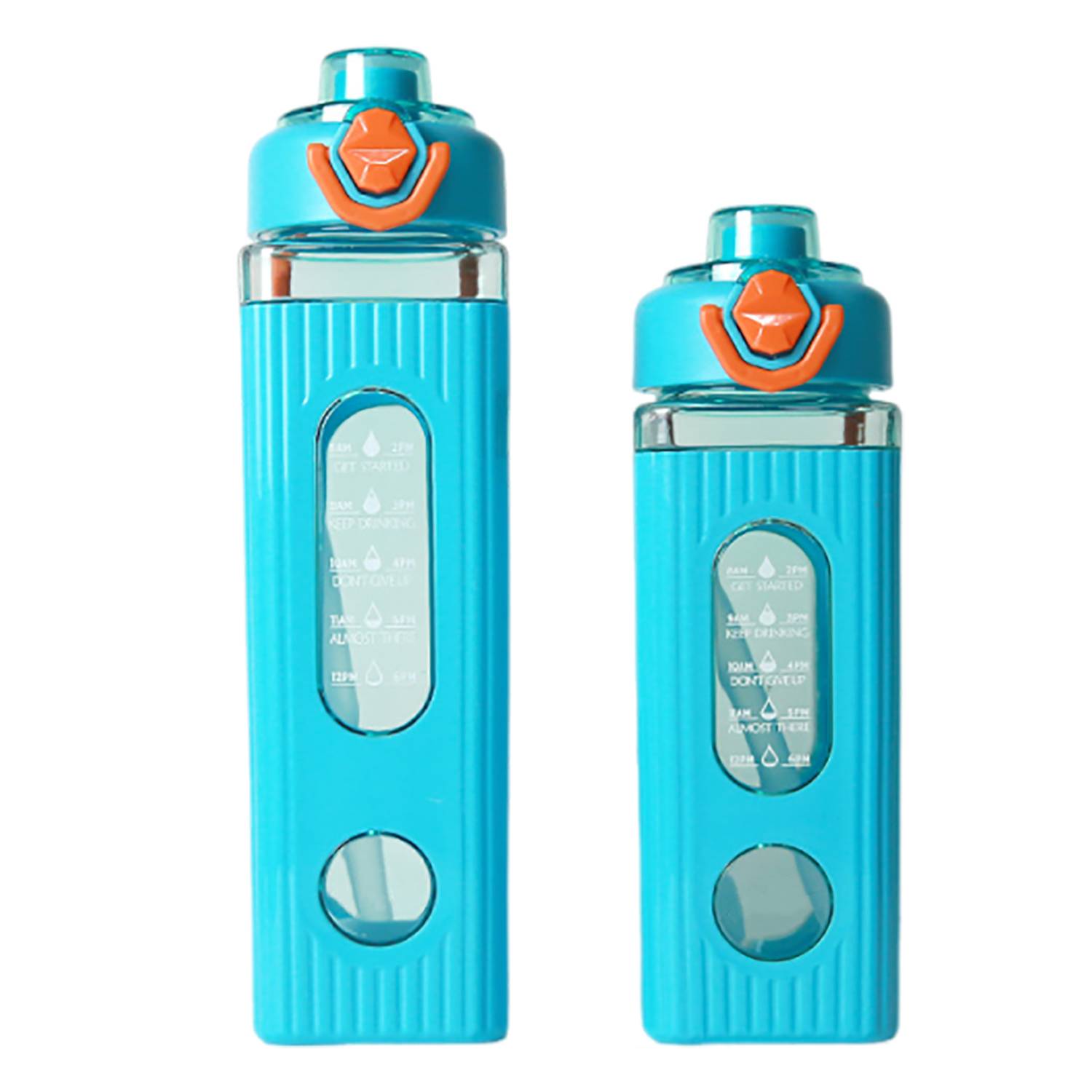 23/30oz Plastic Leakproof Water Bottle w/ Silicone Sleeve 5