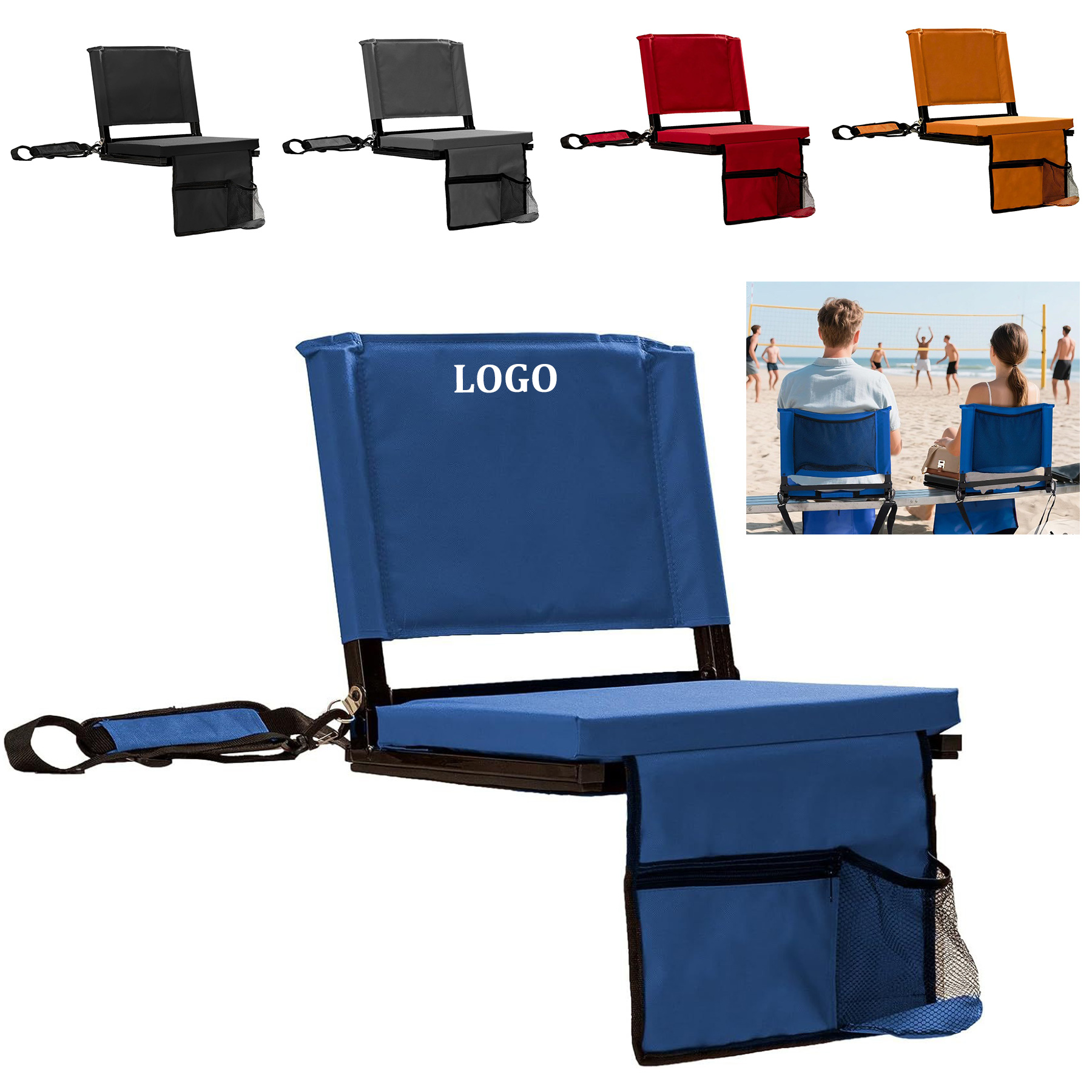 Steel Frame Stadium Chair 4