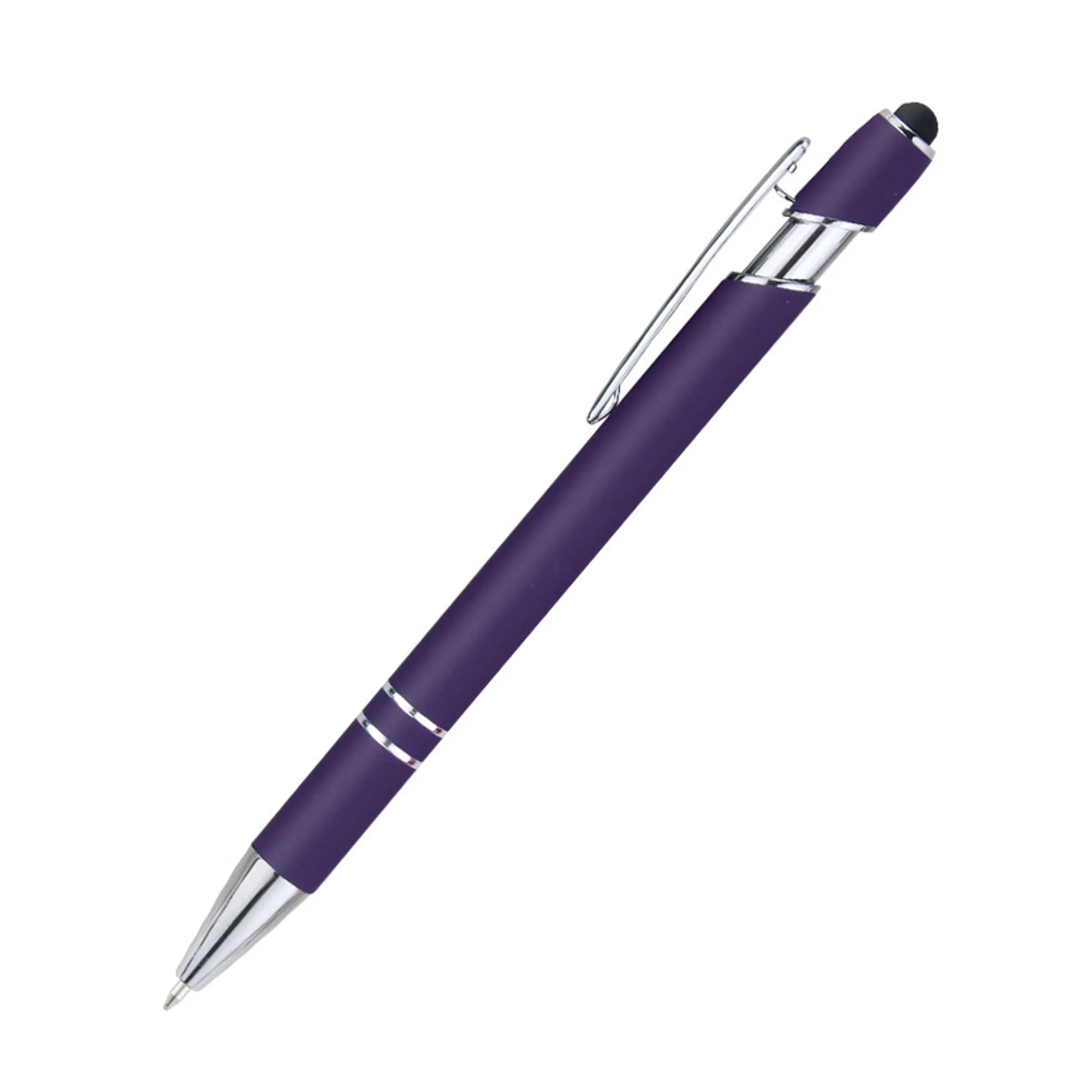 Metal Ballpoint Pen With Stylus 5