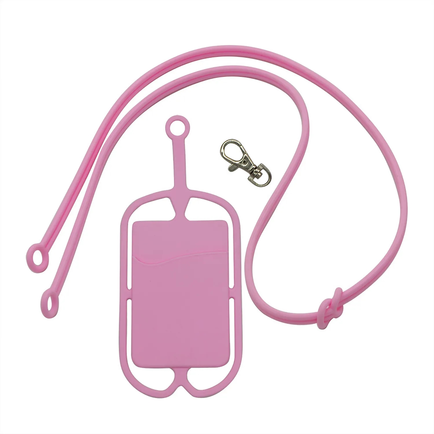 Silicone Lanyards with Phone Holder and Wallet 9