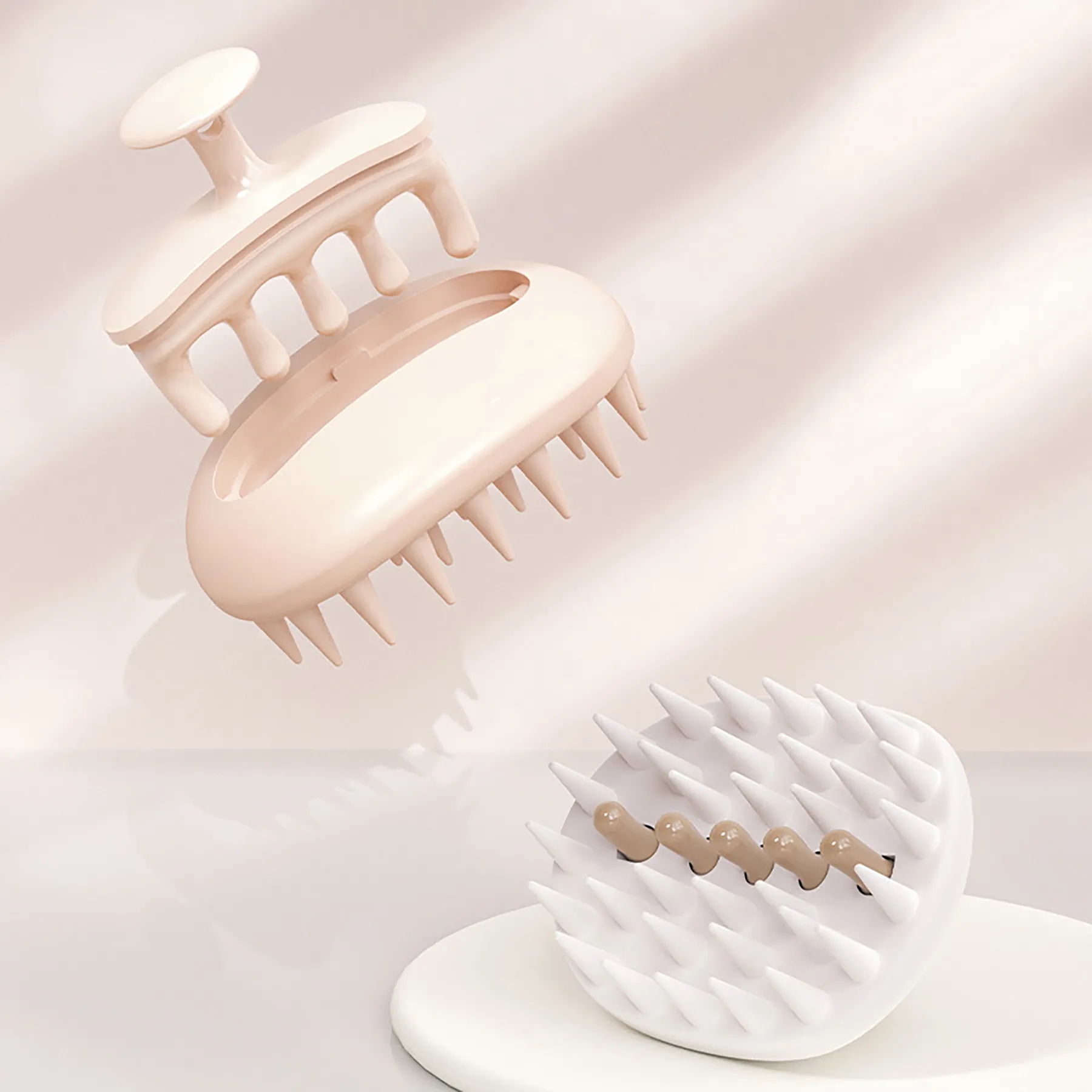 Polypropylene 2-in-1 Massage Shampoo CombV 4