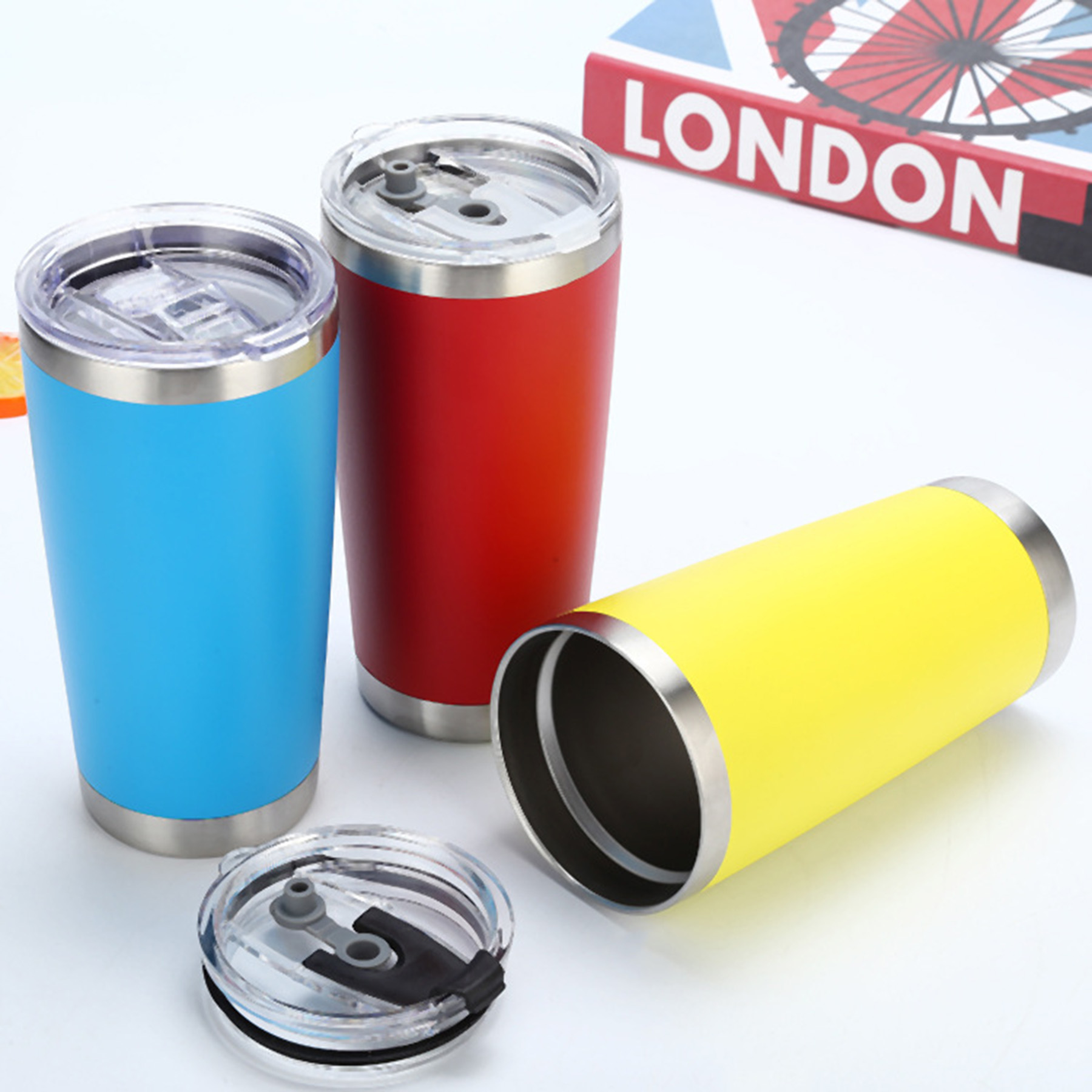 20Oz Stainless Steel Vacuum Insulated Tumblers 3