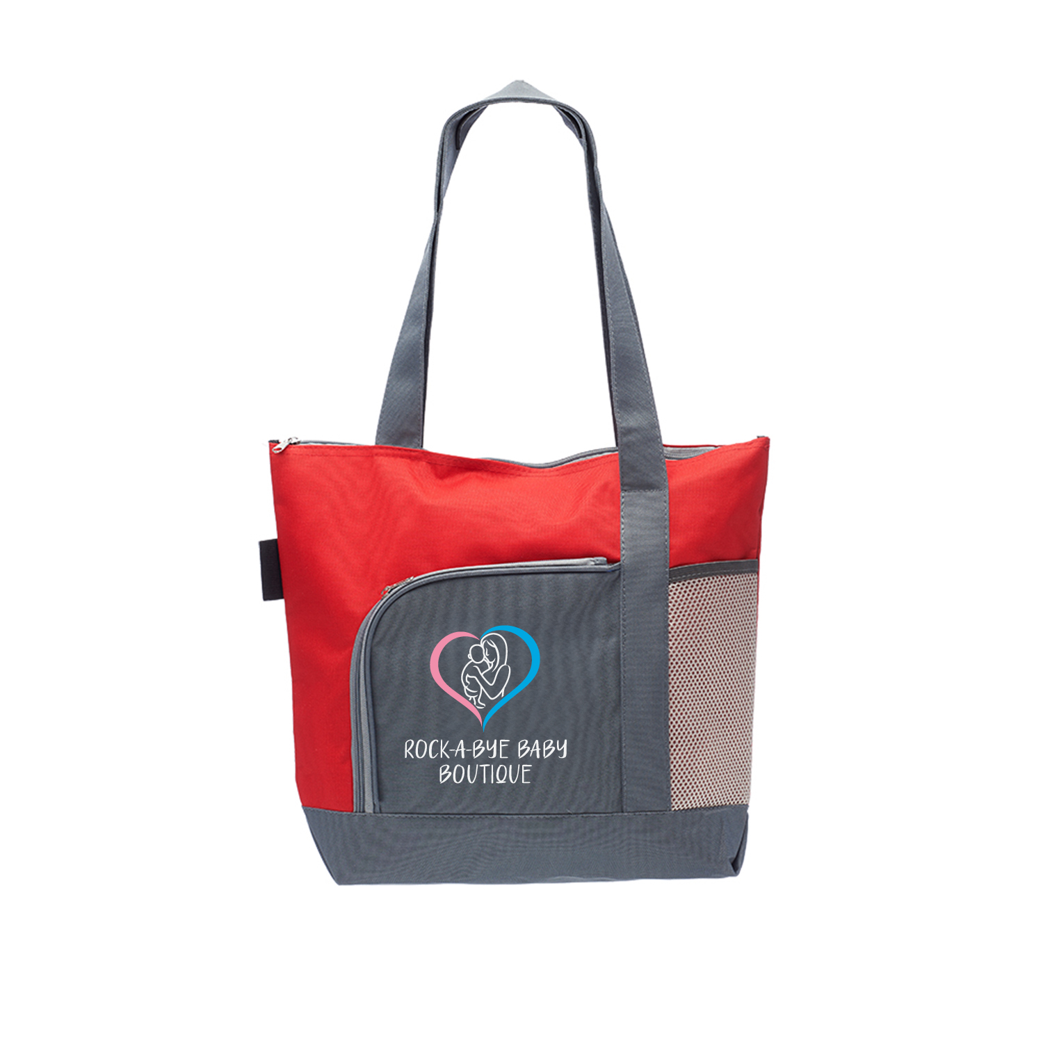 Pioneer Two-Tone Tote Bag (Full Color Imprint) 5
