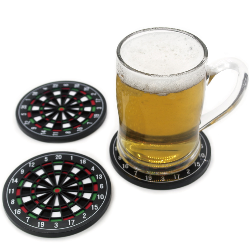 Dart plate coaster 2