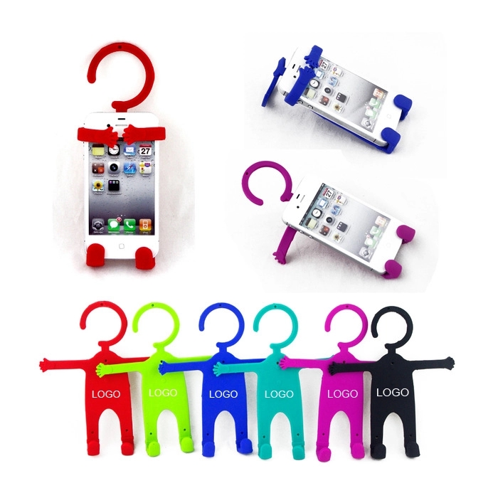 Human Shape Flexible Cell Phone Holder 4