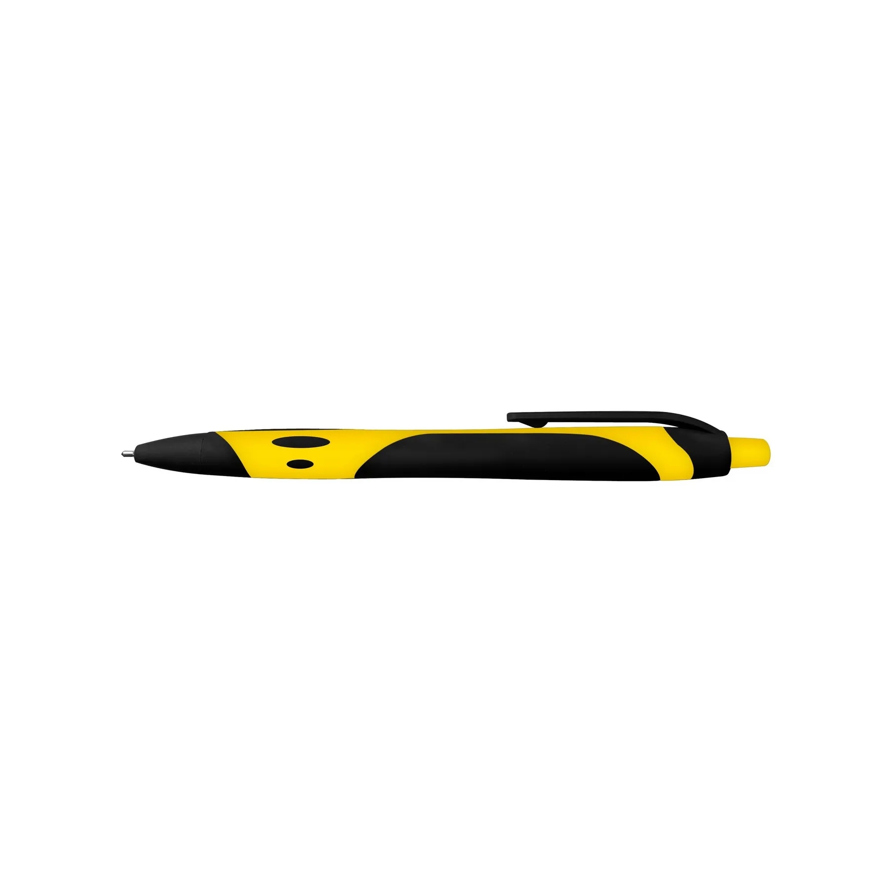 Sport Soft Touch Rubberized Hybrid Gel Pen - Black Ink 6