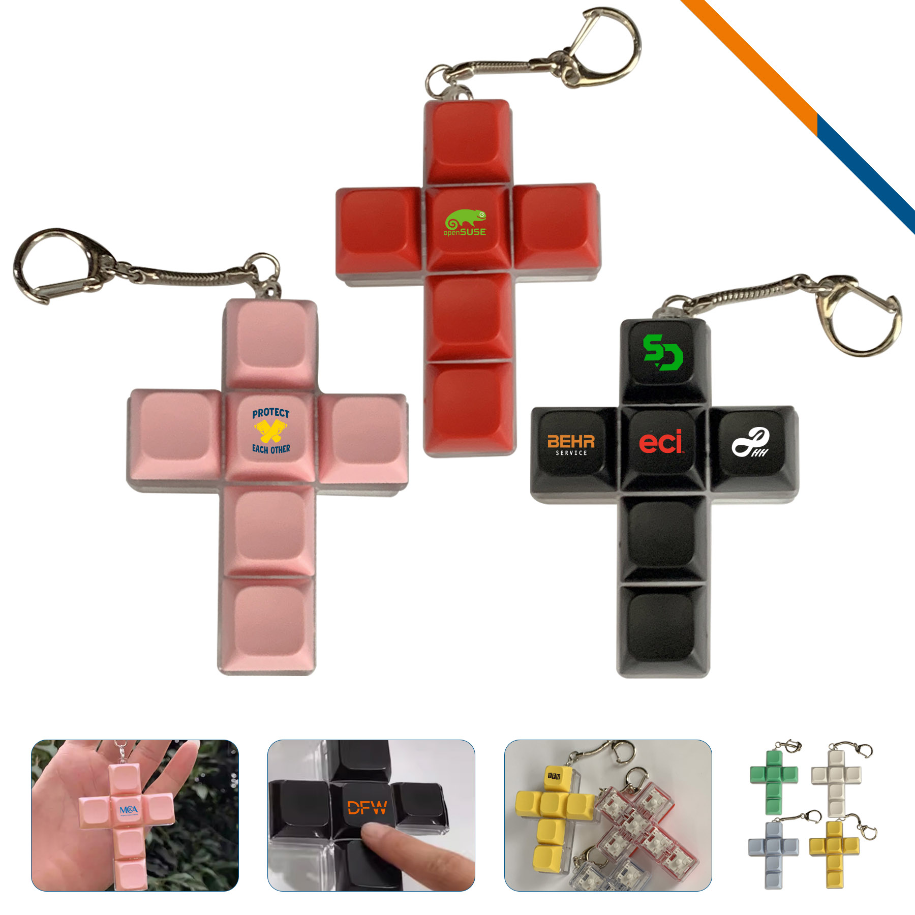 Liora Cross Keyboard Fidget 2
