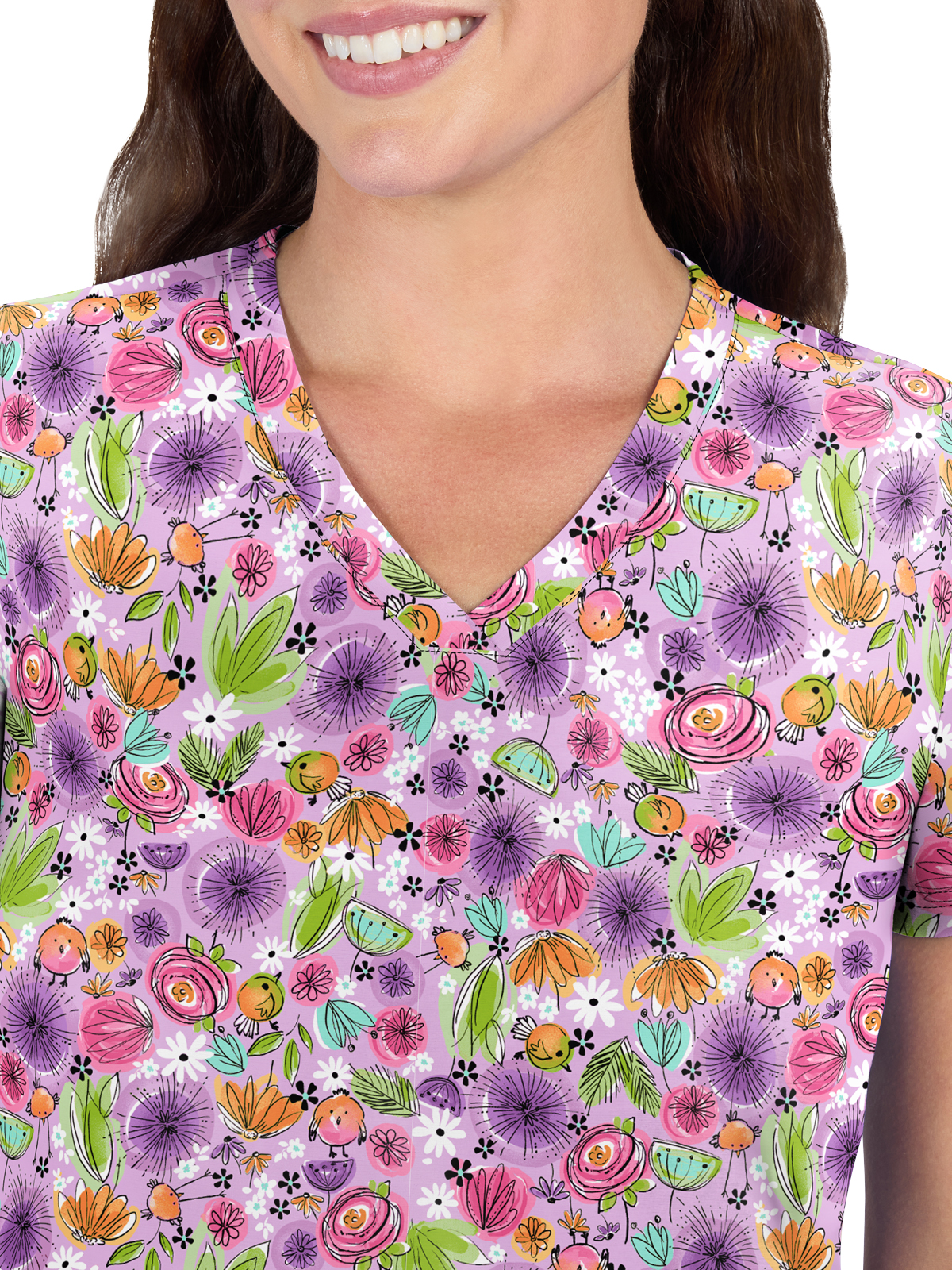 koi - Basics - Women's Two-Pocket Athletic-Inspired, Breathable Mesh Leslie Top 15