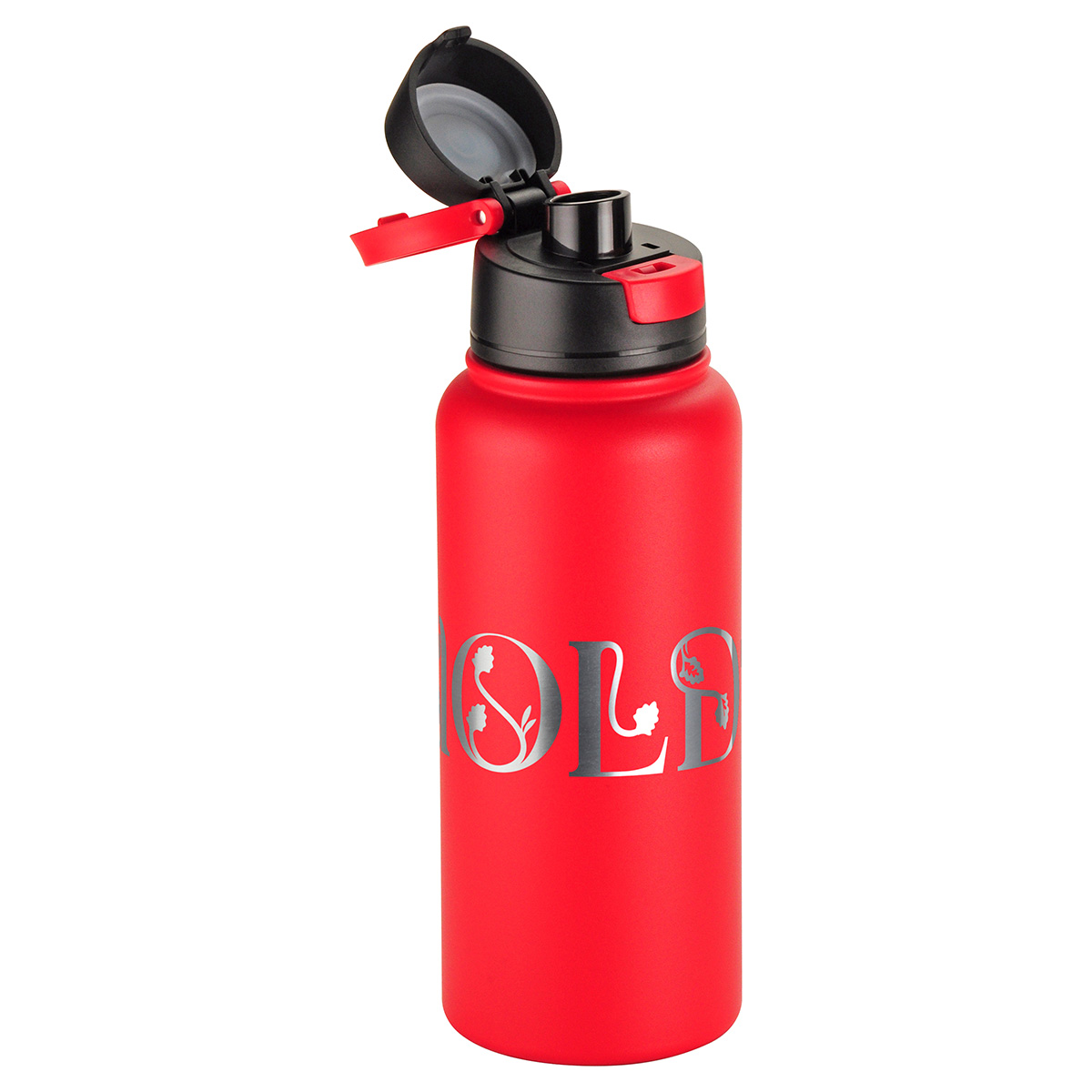 Cabrio 32 oz Recycled Stainless Steel Vacuum Insulated Bottle, custom water bottle with logo imprint 21