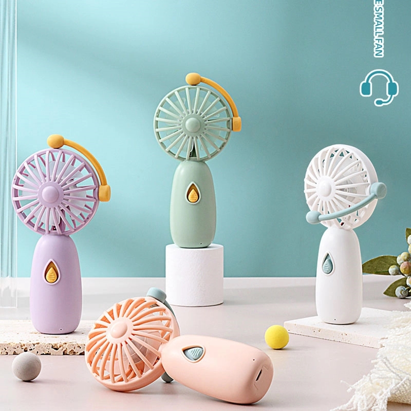 Custom Mini Handheld Fan Personal 3 Speed Adjustable 4