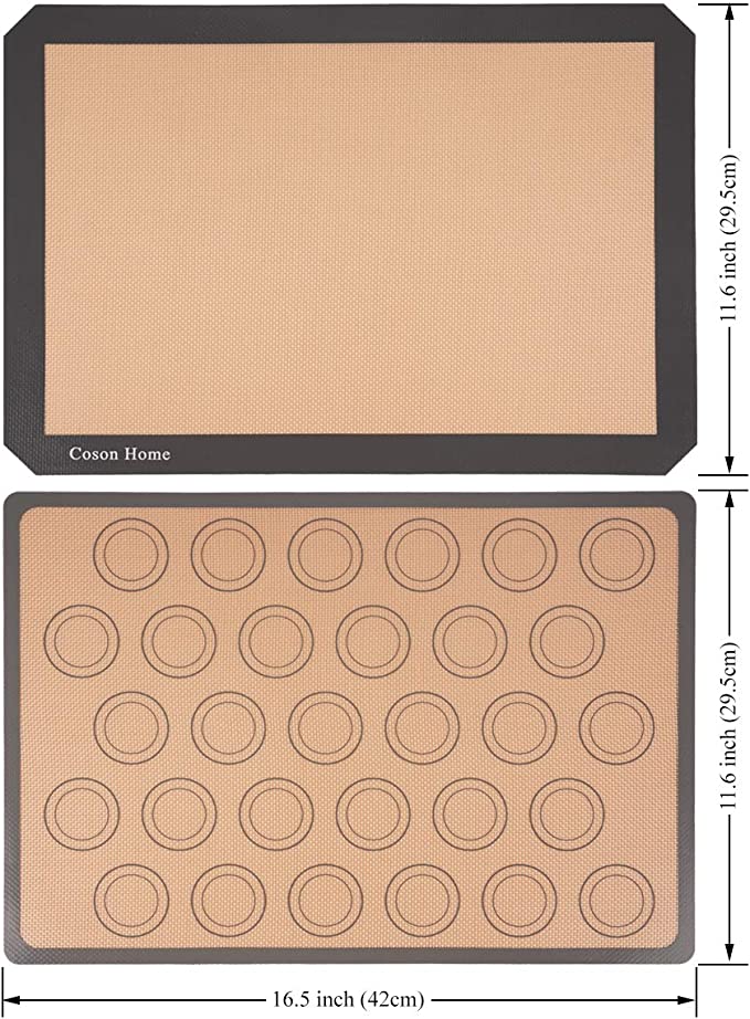 Non-Stick Reusable Silicone Baking Mats 5