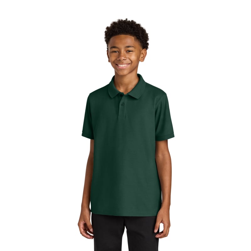 Port Authority Youth Wearever Signature Pique Polo 18