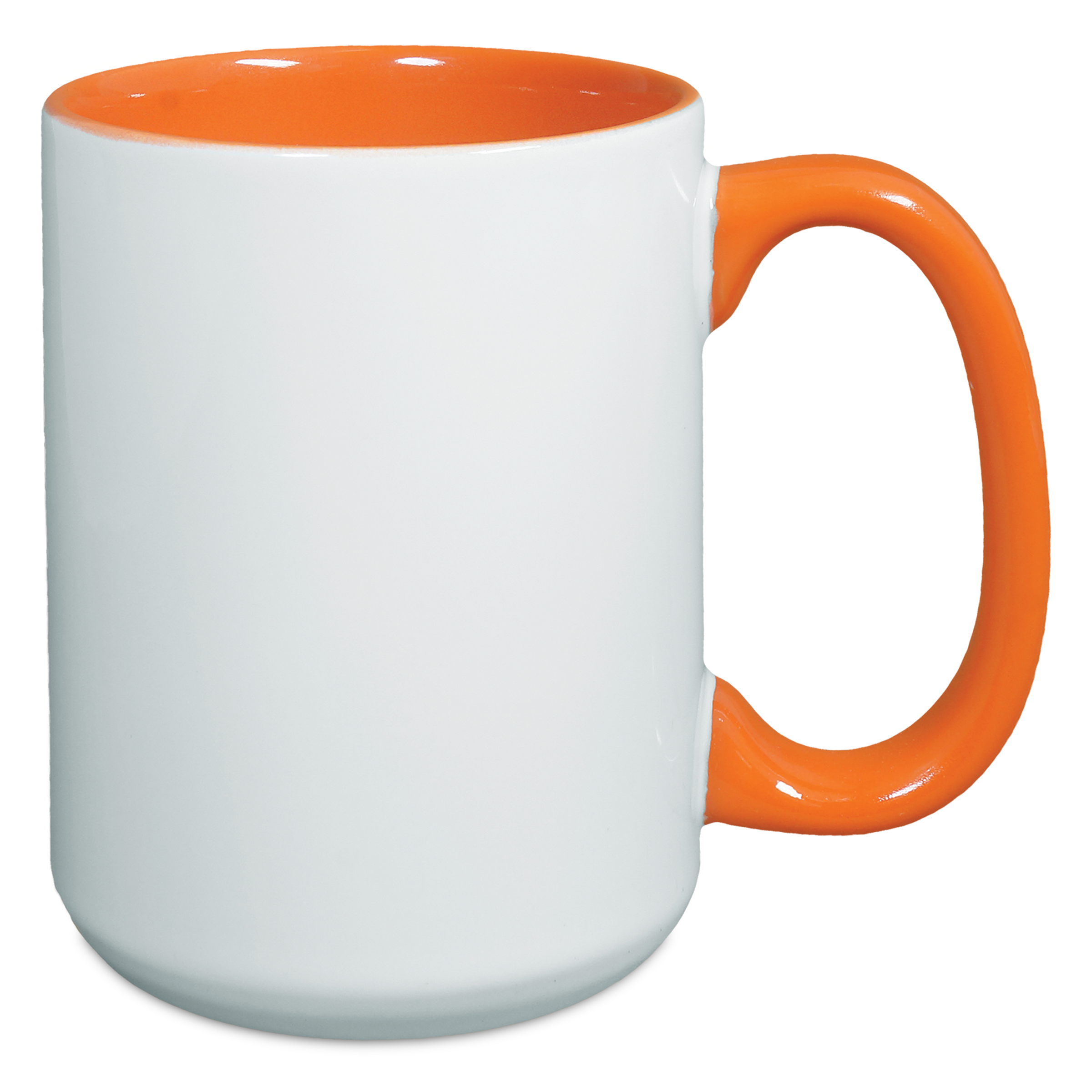 15 Oz. Mighty Two-Tone Mug w/C Shaped Handle 9