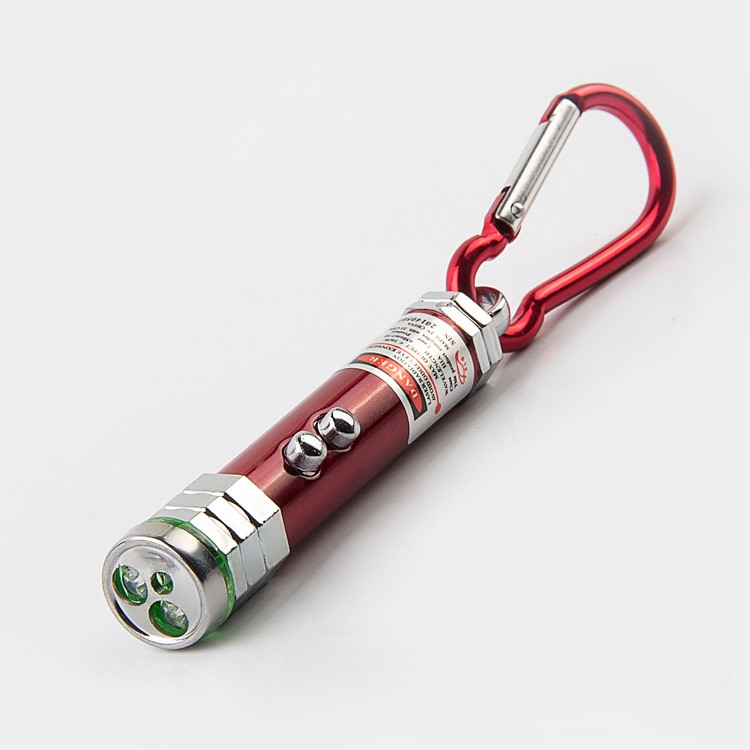 2-in-1 LED Laser Keychain 1
