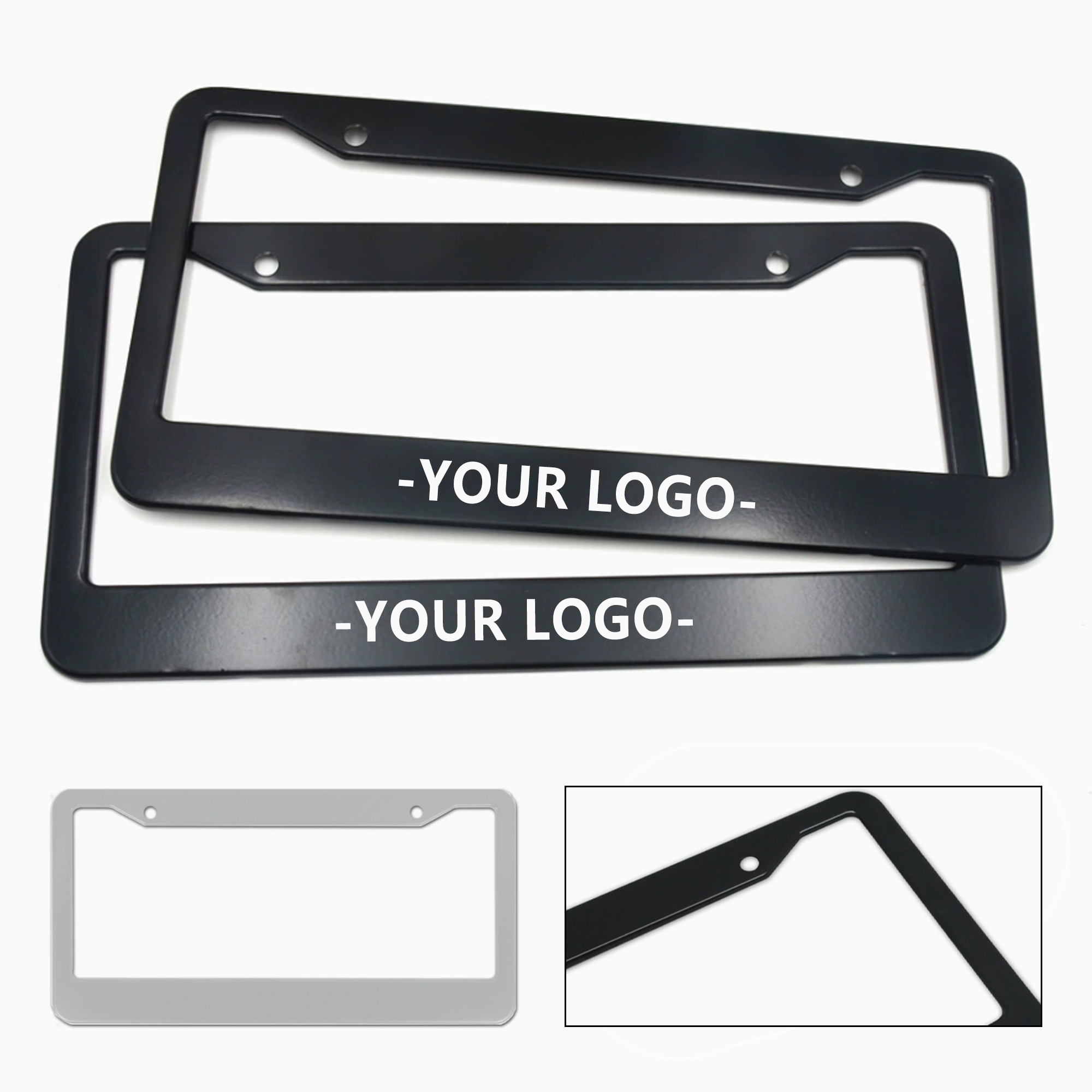 Aluminum Alloy License Plate Frame 1