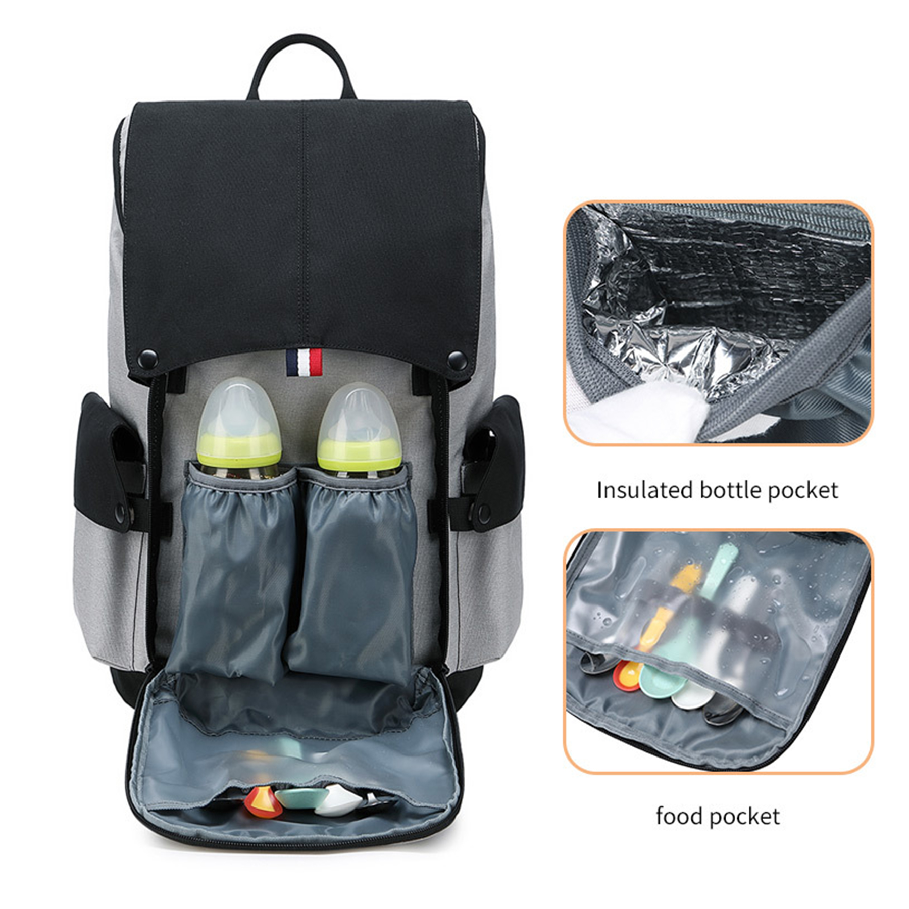 Oxford Lightweight leisure Mommy diaper Duffelbag 6