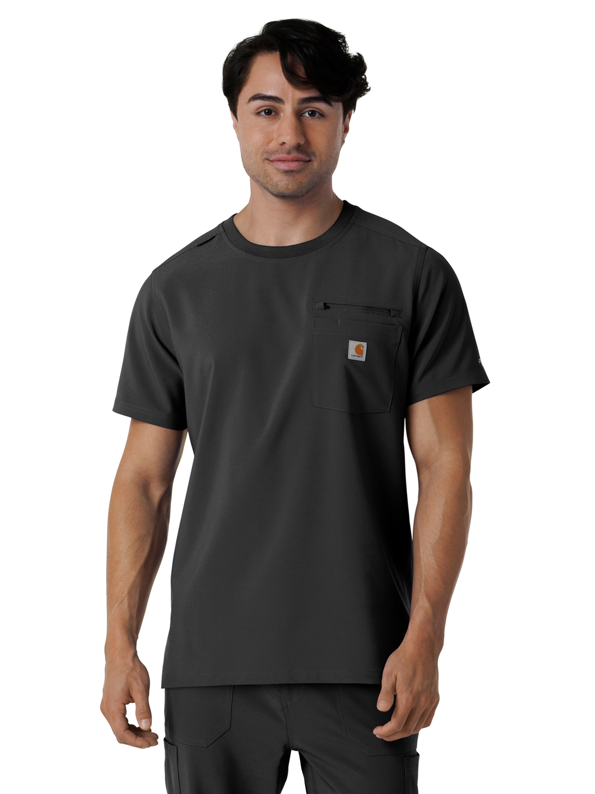 Carhartt Scrubs - Force Cross-Flex - Men's Two-Pocket Crew Neck Scrub Top