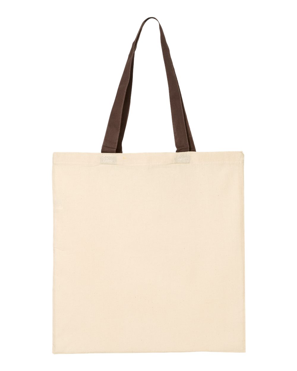 Economical Tote with Contrast-Color Handles - QTB6000, custom tote bag with logo imprint 48
