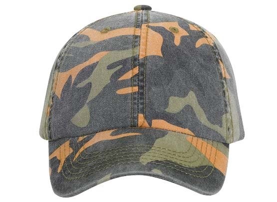 OTTO CAP® Camouflage 6 Panel Low Profile Baseball Cap 10