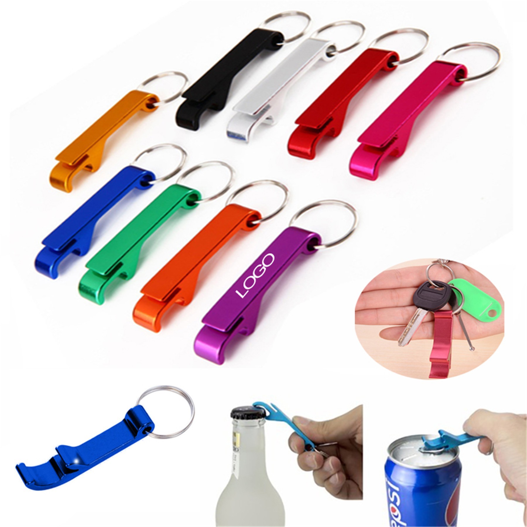 Can Opener Keychain Ring 1