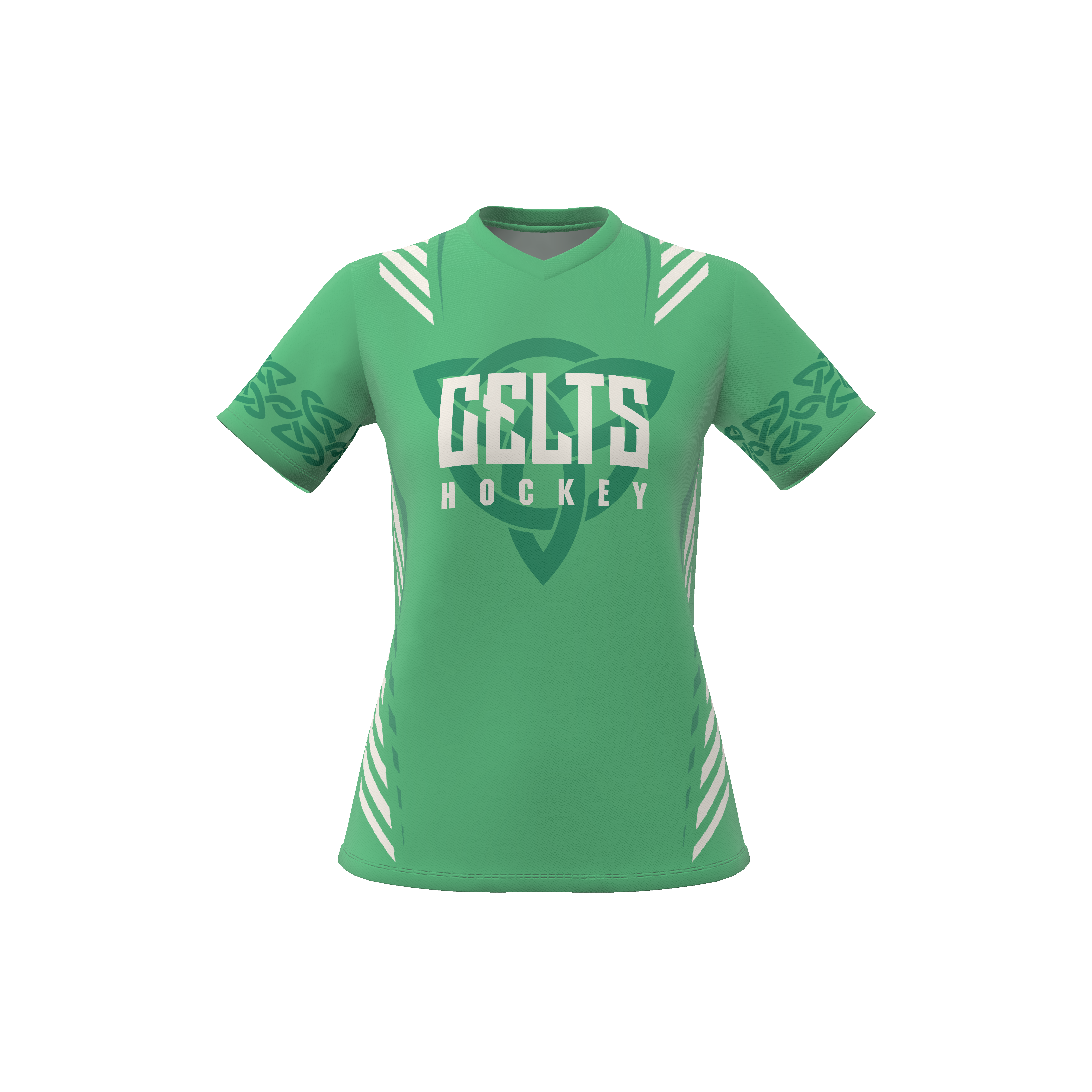 Women's Blitz Short Sleeve V-Neck T-Shirt - Dynapin 2