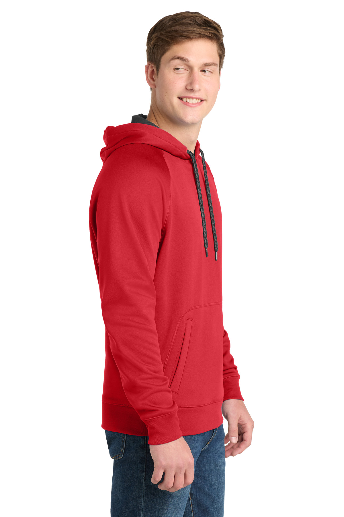 Sport-Tek Tech Fleece Hooded Sweatshirt. ST250, custom hoodie or sweatshirt with logo imprint 5